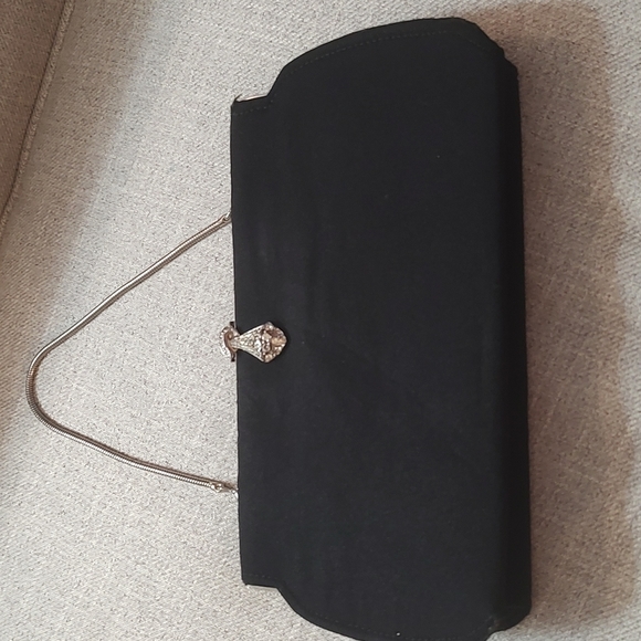 Source Unknown Handbags - Black Vintage Purse 1940's -50's